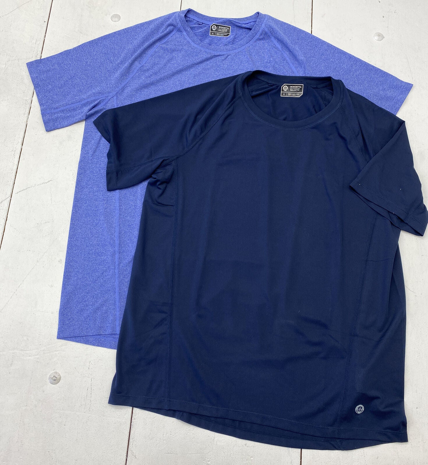 Mondetta Outdoor Project Blue Performance Short Sleeve Tee Men's Size -  beyond exchange