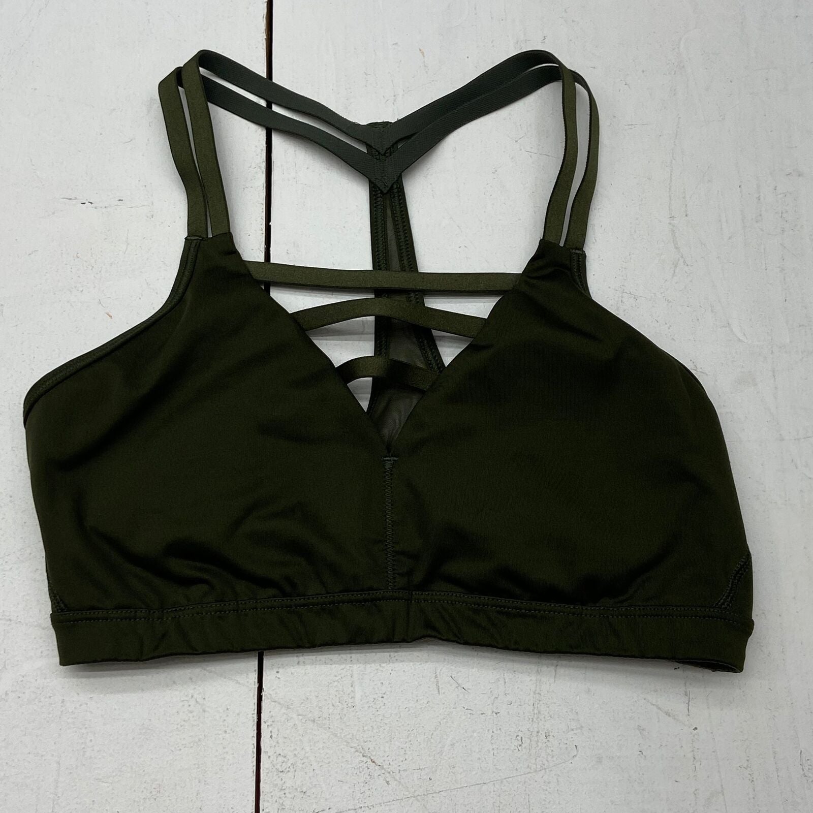 The Gym People Womens Mint Green Sports Bra Size Medium - beyond exchange