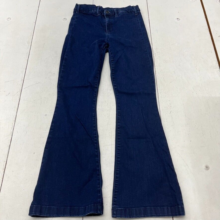 GAP 70S FLARE SPRUCE - Flared Jeans - dark indigo/dark-blue denim