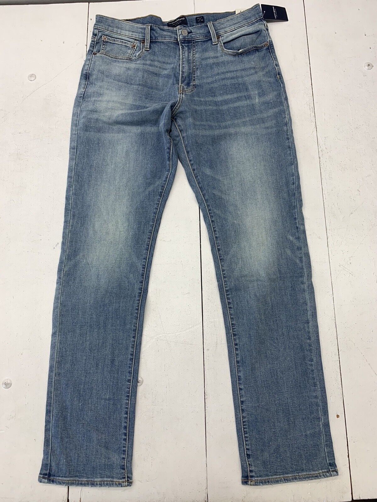 Lucky Brand Blue Denim Boot Cut Jeans Men Size 34 Made In USA Gene Mon -  beyond exchange