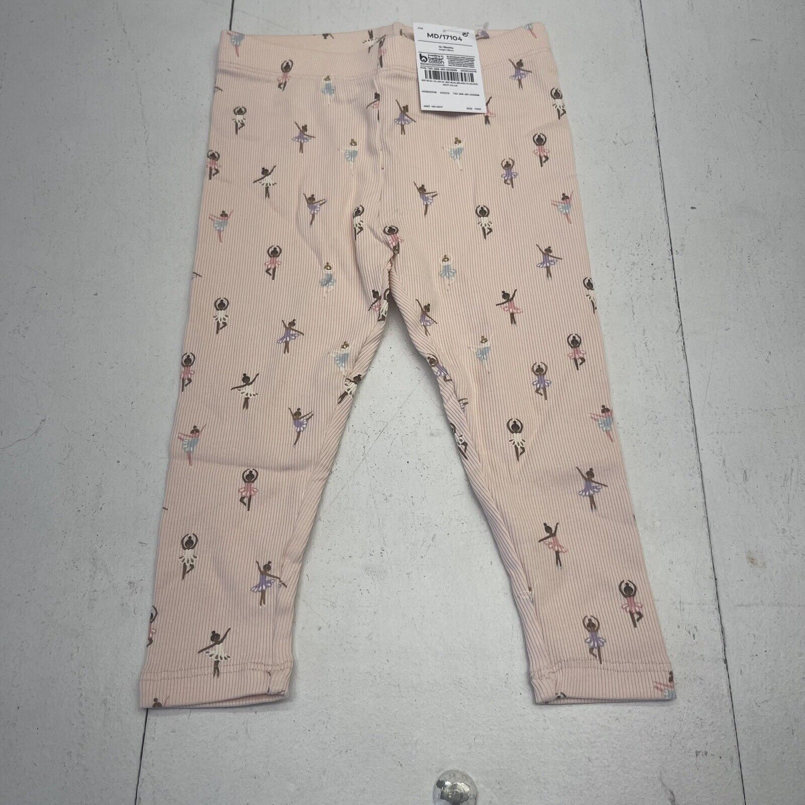 Cat & Jack Pink Unicorn Leggings Girls Size Large (10-12) NEW