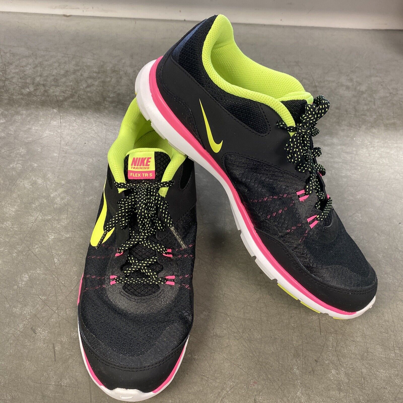 Clasificación Generador arco Nike 724858-006 Flex TR 5 Black Athletic Running Training Shoes Womens -  beyond exchange