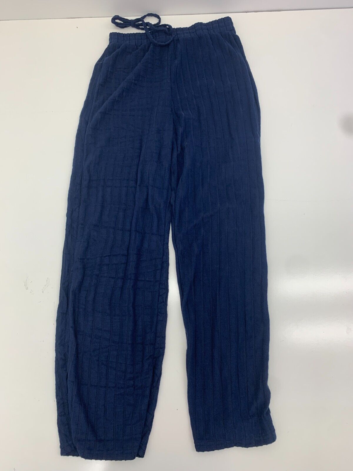 Brandy Melville Women's Blue Plaid Valentina Pants Trousers Size XS/S