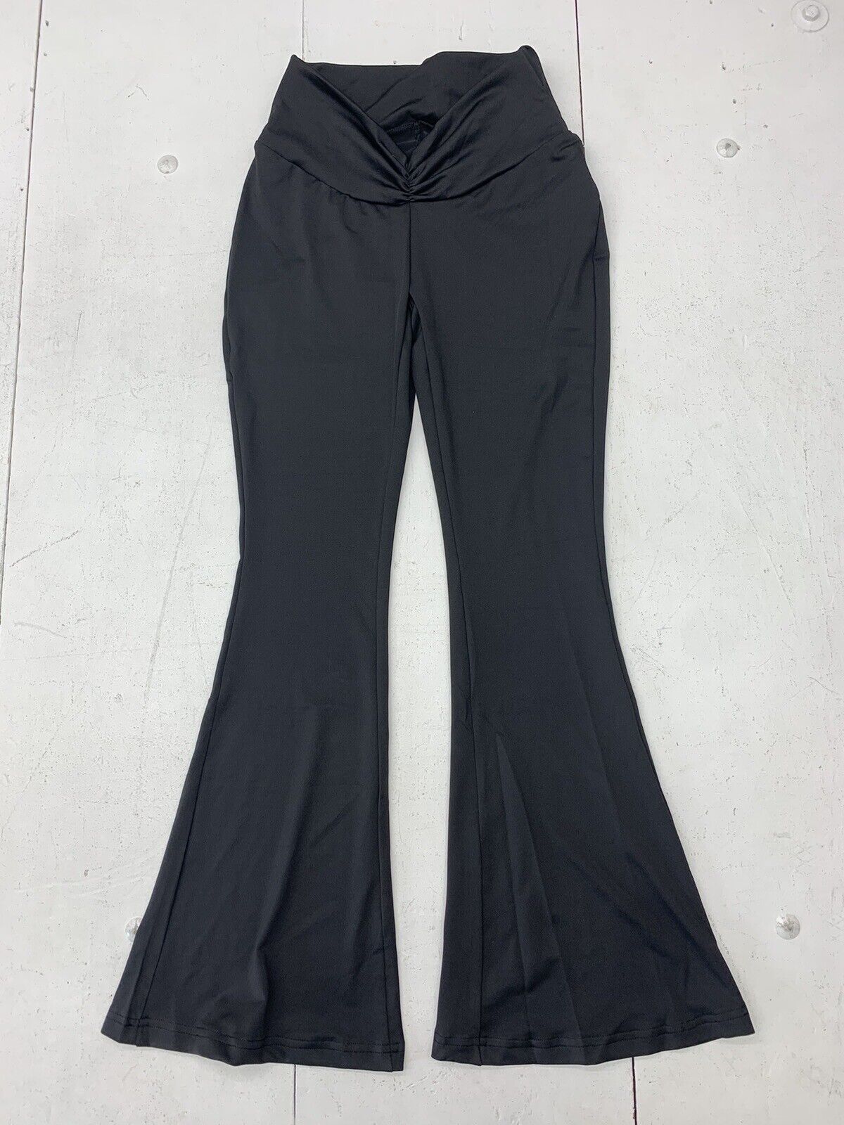 Garage Womens Black Flare Leggings Size Small - beyond exchange