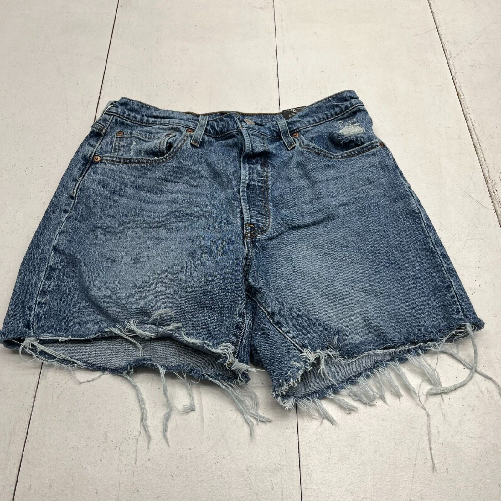 Vintage Distressed Wrangler Denim Cut Off Shorts (sz. 32) - Ragstock.com