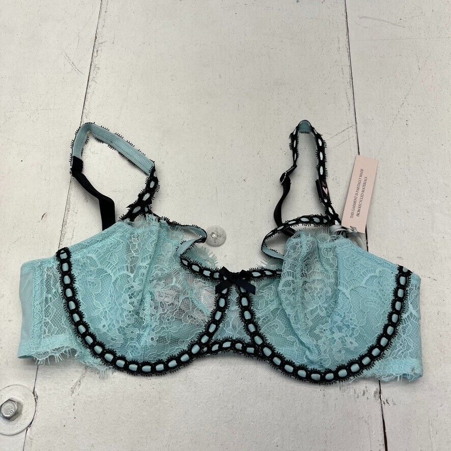 Victoria's Secret Teal Blue Pushup 34A Bra Size undefined - $26