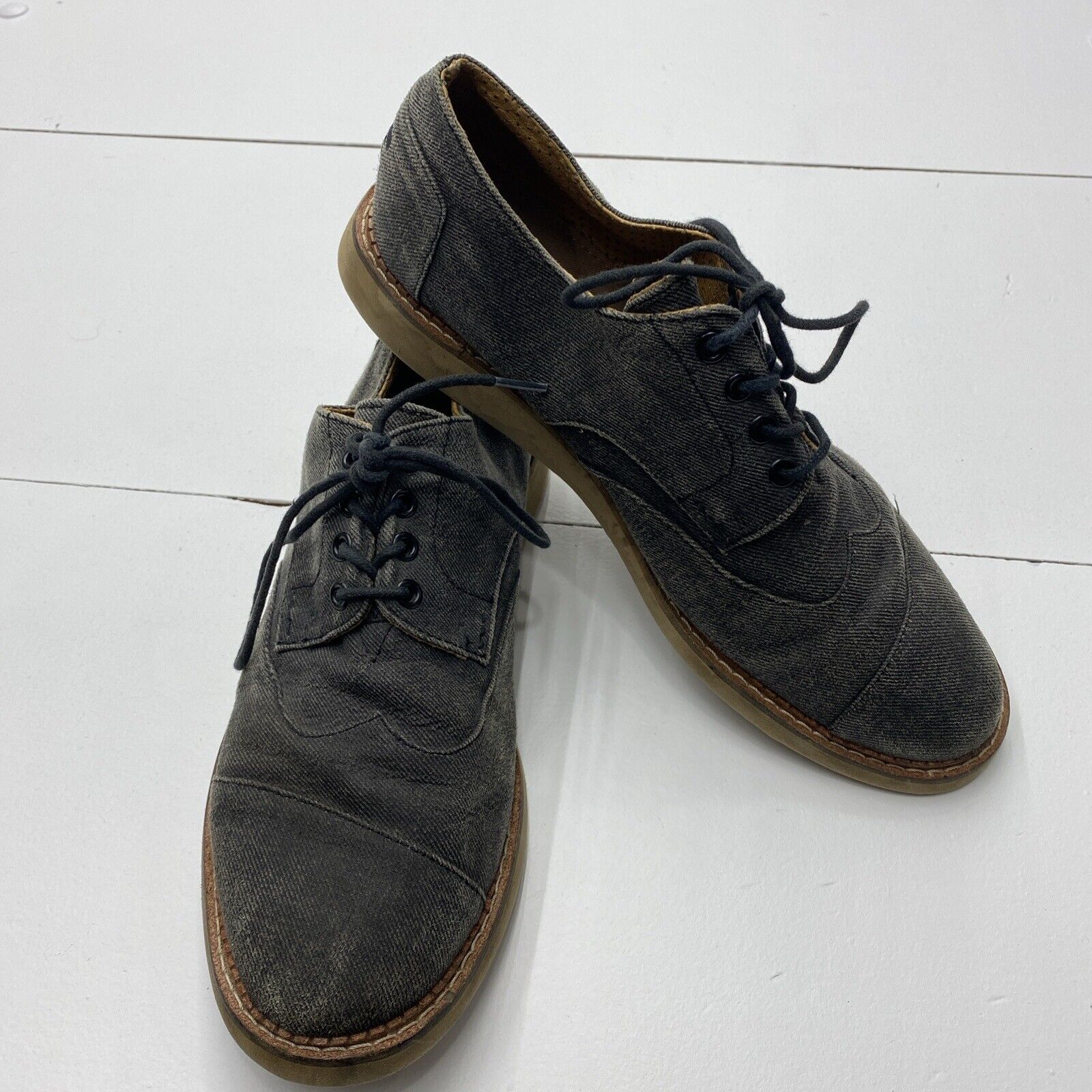 Sonoma Good For Life Korey Gray Oxford Shoes Mens Size 9.5 - beyond exchange