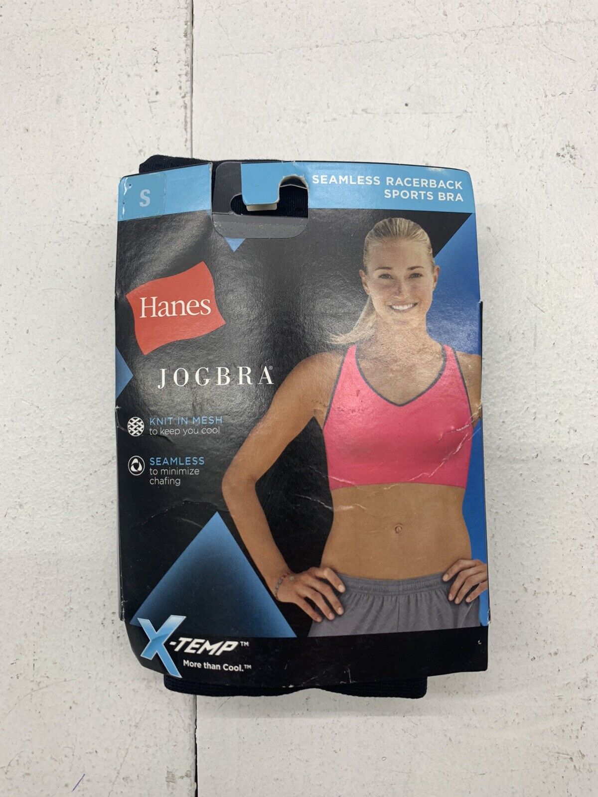 Hanes Nude Color Bra Wire Free Women's Hook And Eye Size 34/L