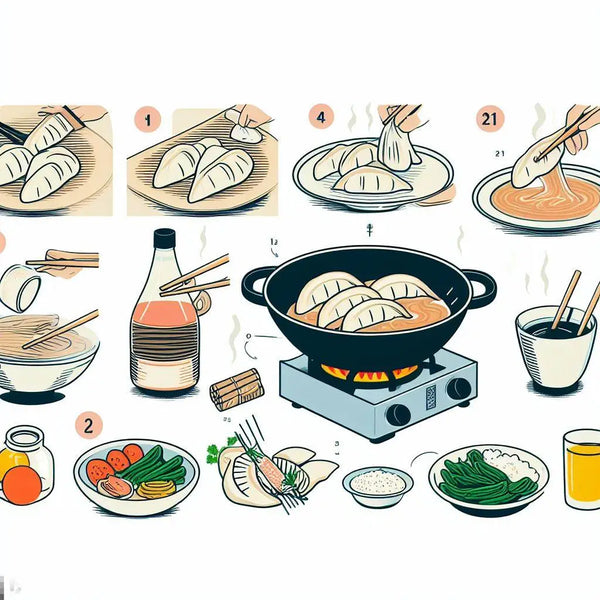 How to cook mandu and gyoza
