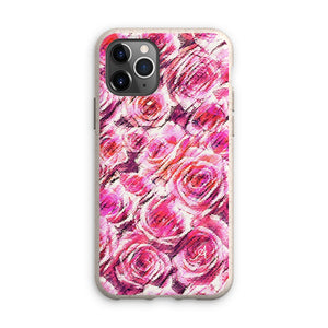 Textured Roses Pink Amanya Design Eco Phone Case