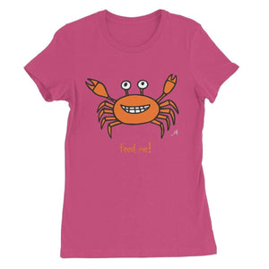 Apparel S / Berry Mr Crabby Feed Me! Amanya Design Women's Favourite T-Shirt Prodigi