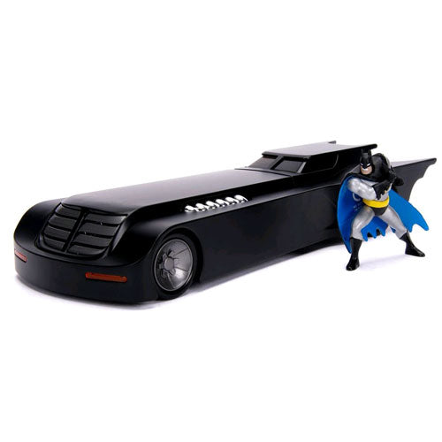 Batman The Animated Series Batmobile with Figure 1:24 Scale Diecast Vehicle  – 