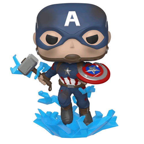 captain america with thor hammer funko