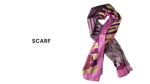 silk scarf THE YUPPIE CLOSET