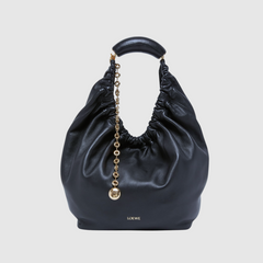 Loewe Squeeze Small Shoulder Bag in Napa Leather