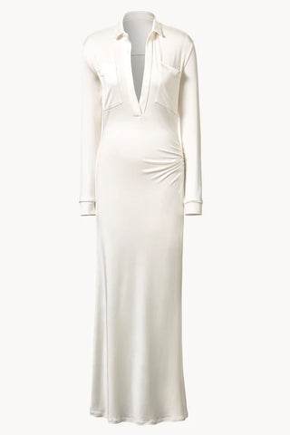 Iana Dress Ivory - TOVE Studio - Advanced Contemporary Womenswear Brand