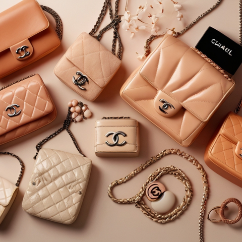 Pantone Peach Fuzz Chanel Inspired Bags |THE YUPPIE CLOSET