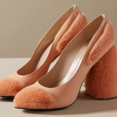 Pantone Peach Fuzz Women's Shoes | THE YUPPIE CLOSET