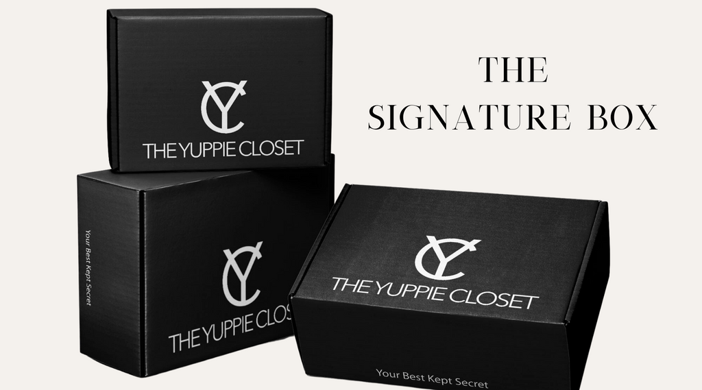 The Yuppie Closet Signature Packaging 