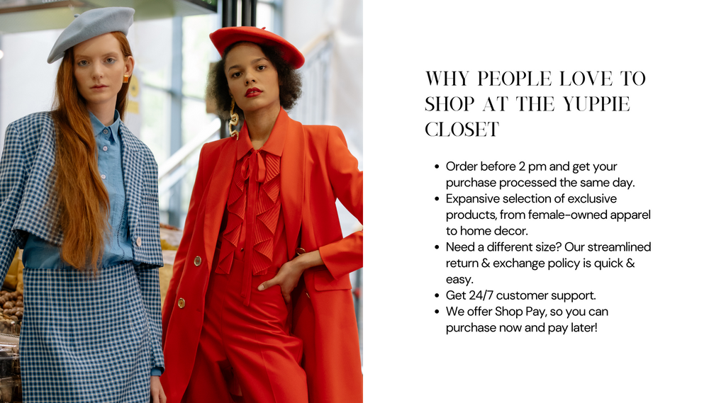 Why People Shop with Us | THE YUPPIE CLOSET