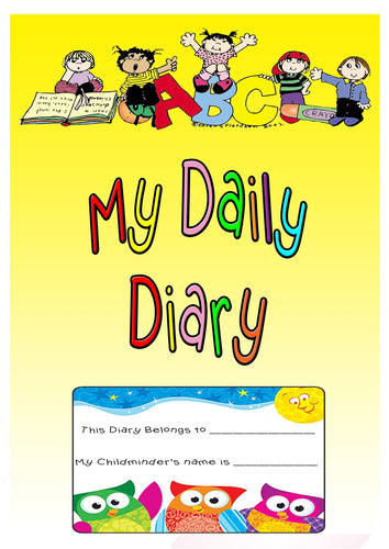 Diaries – Childcare Fairy