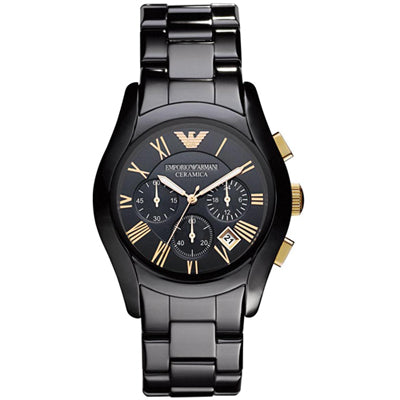 Emporio Armani AR1400 Ceramica Men's Classic Chronograph Watch 