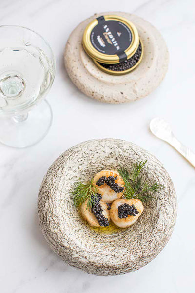 Scallops Antonius Caviar - Oysters & Caviar - Superbowl