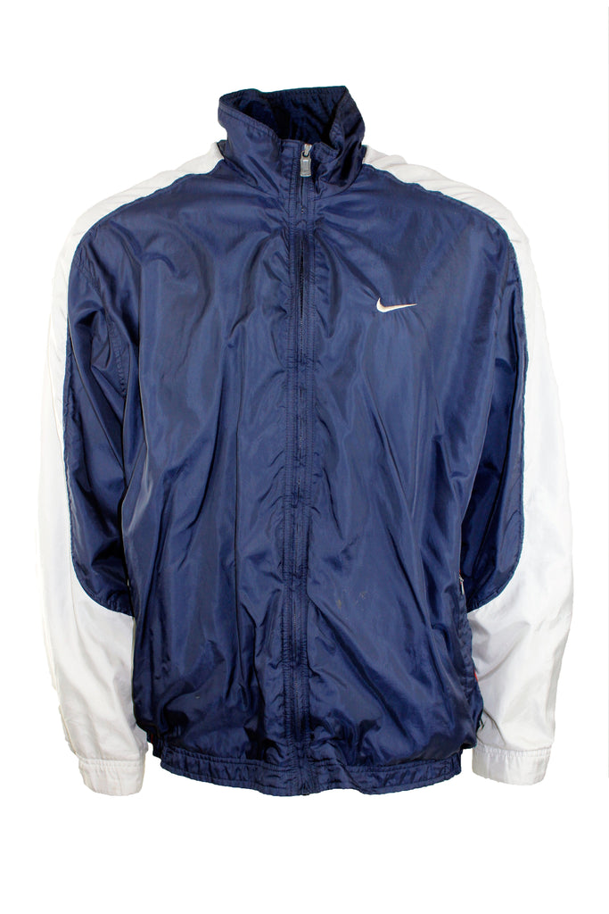 blue nike windbreaker