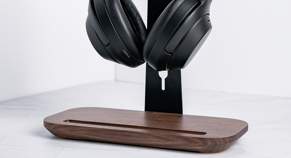 Kopfhörerhalter aus Holz von balolo