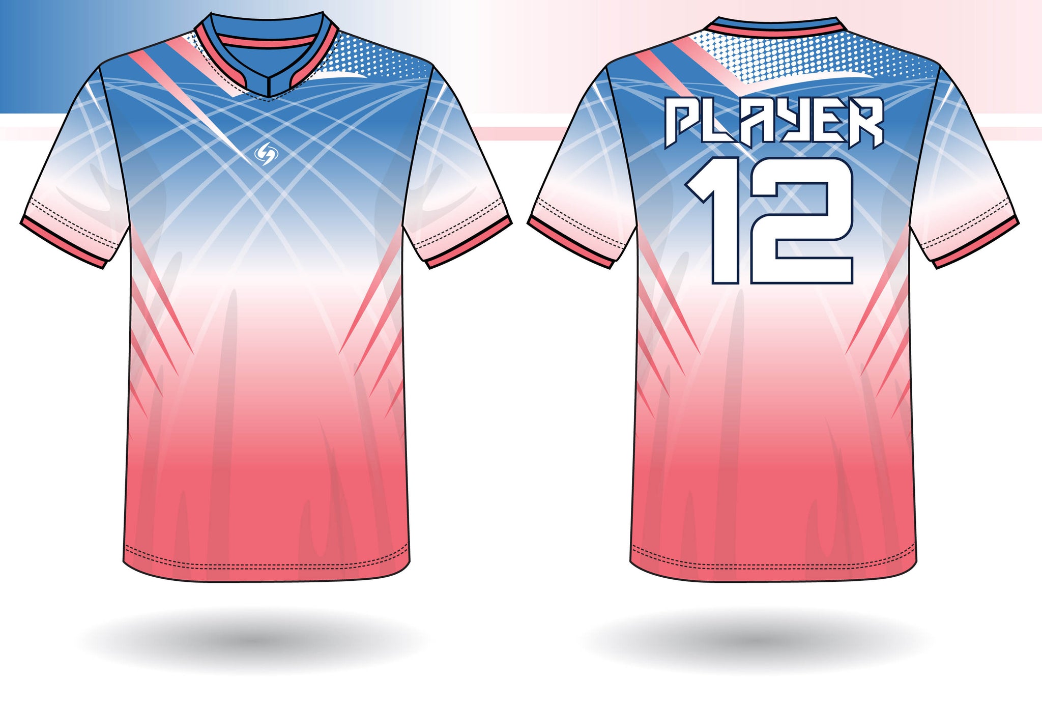 simple jersey design for football