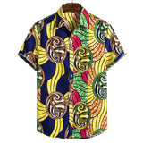 Hawaii beach short sleeve floral shirt - Amamble