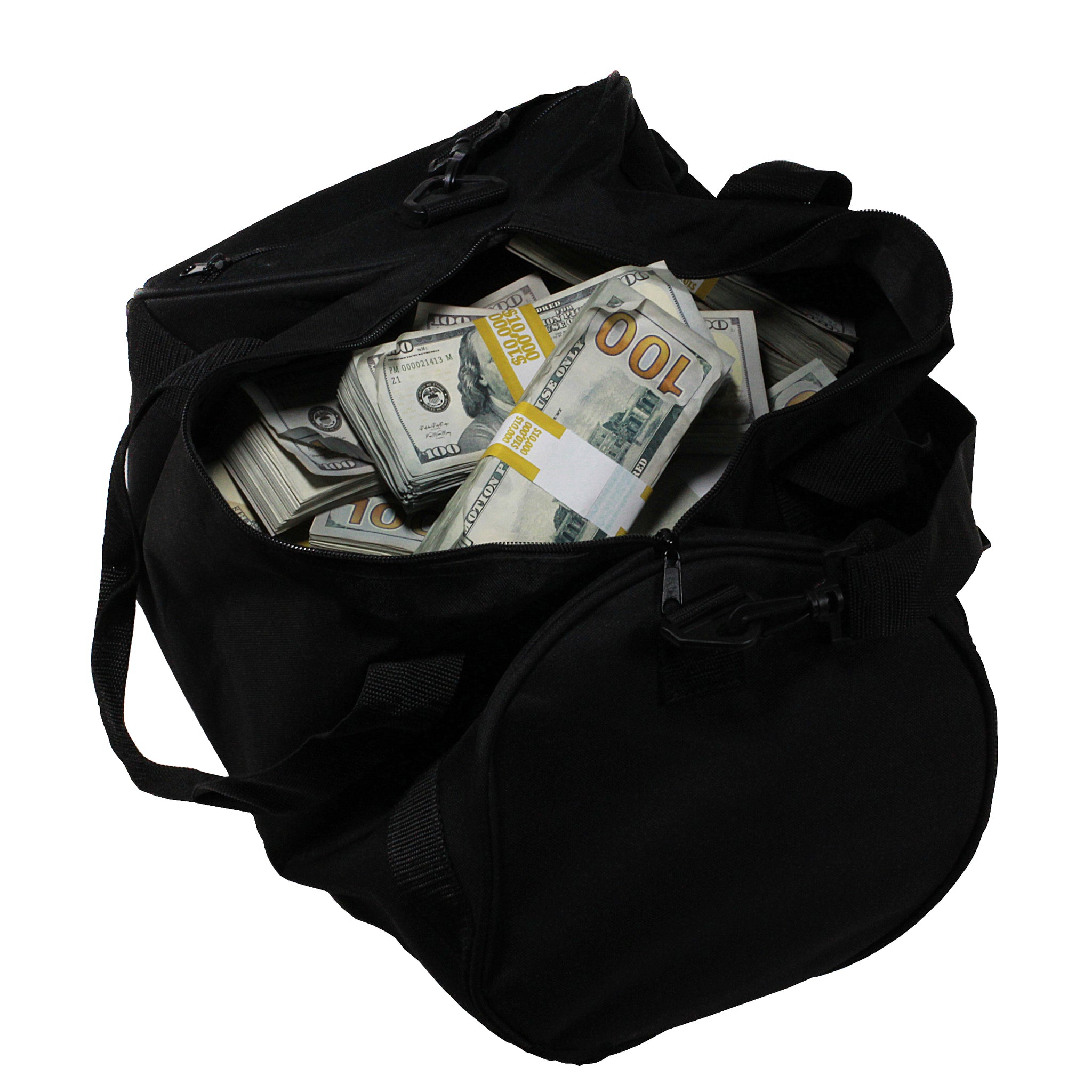 jugar girasol Oral New Series $500,000 Aged Full Print Duffel Bag | Prop Movie Money