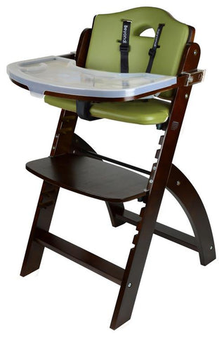 Abiie Beyond Junior Y Mahogany High Chair Olive Buy Online