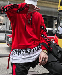Japanese goth hoodie