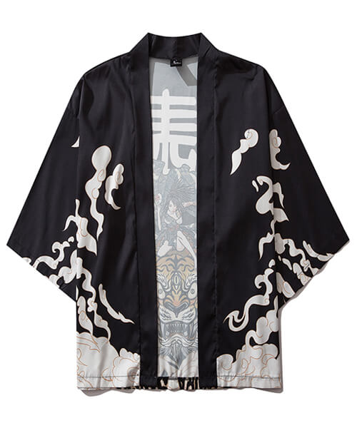 Japanese Tiger Kimono | Kanji Streetwear