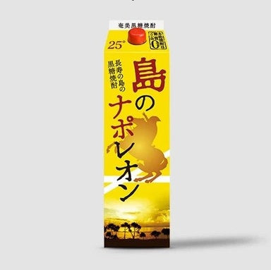 徳之島の黒糖焼酎「島のナポレオン」紙パック