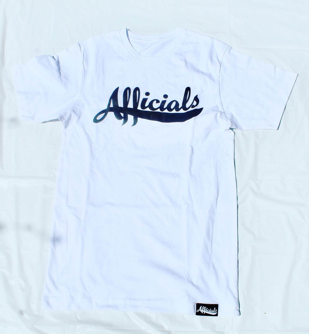 Afficials Signature Baseball Jersey BLACK/WHITE – Afficials THE LABEL ™