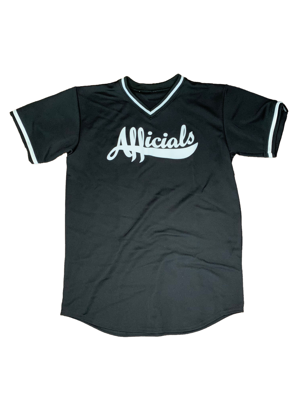 Afficials 40 Baseball Jersey BLACK/WHITE – Afficials THE LABEL ™