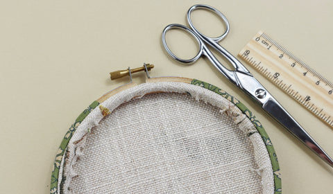 backing your embroidery hoop