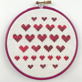 pink embroidery hoop
