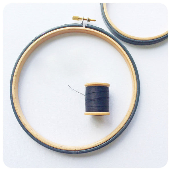 Small Black Pins – Hoop and Frame