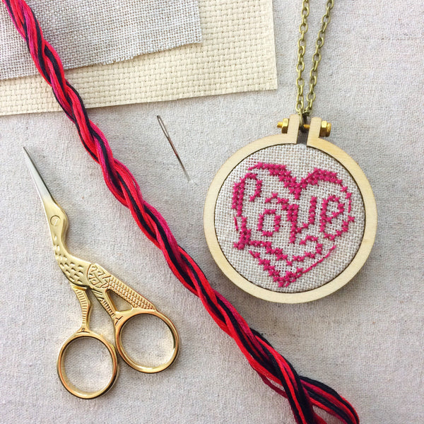 Full Heart Embroidery Kit