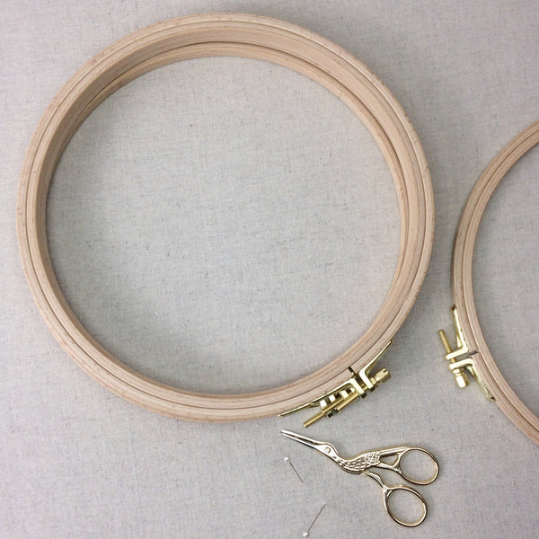 Nurge Wood Embroidery Hoops with Screw 16mm height - Price, description and  photos ➽ Inspiration Crafts