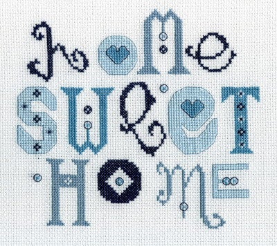 Home Sweet Home: Modern Cross Stitch Designs for Home and Garden