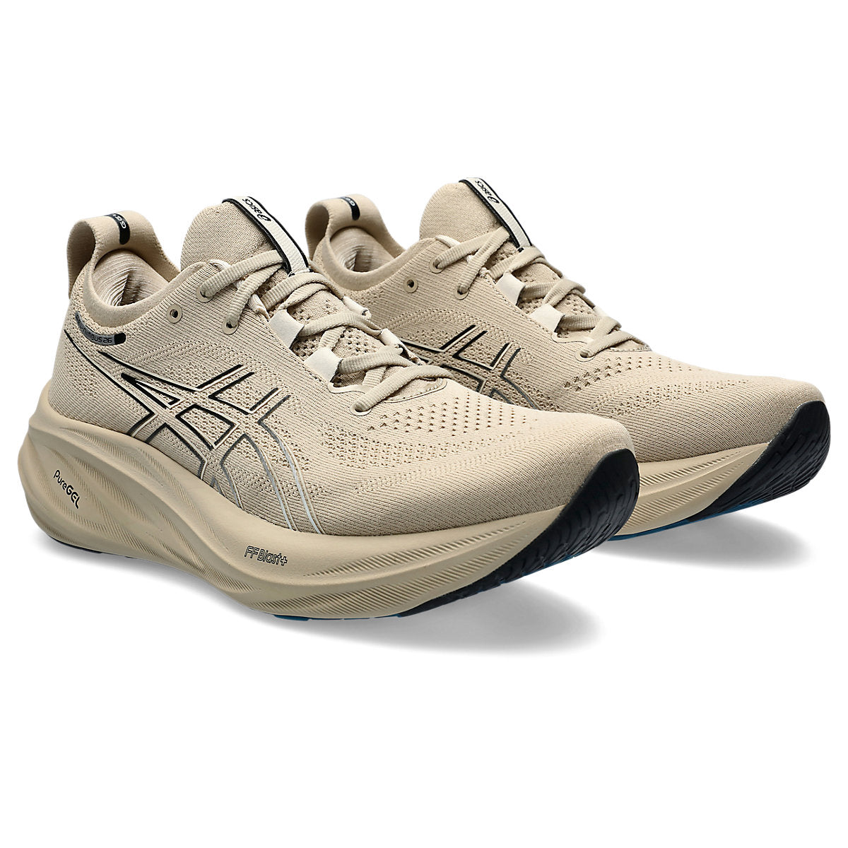 ASICS, GEL-NIMBUS® 26, Men's, Feather Gray/Black