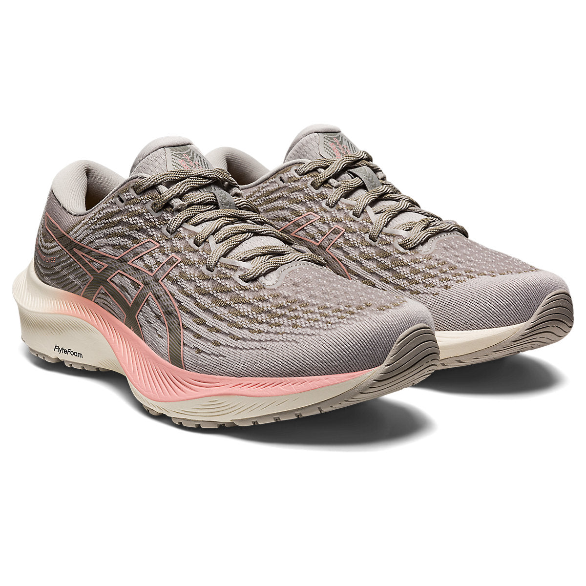 Asics, GEL-KAYANO® LITE 3, Women's, Oyster Grey/Frosted Rose