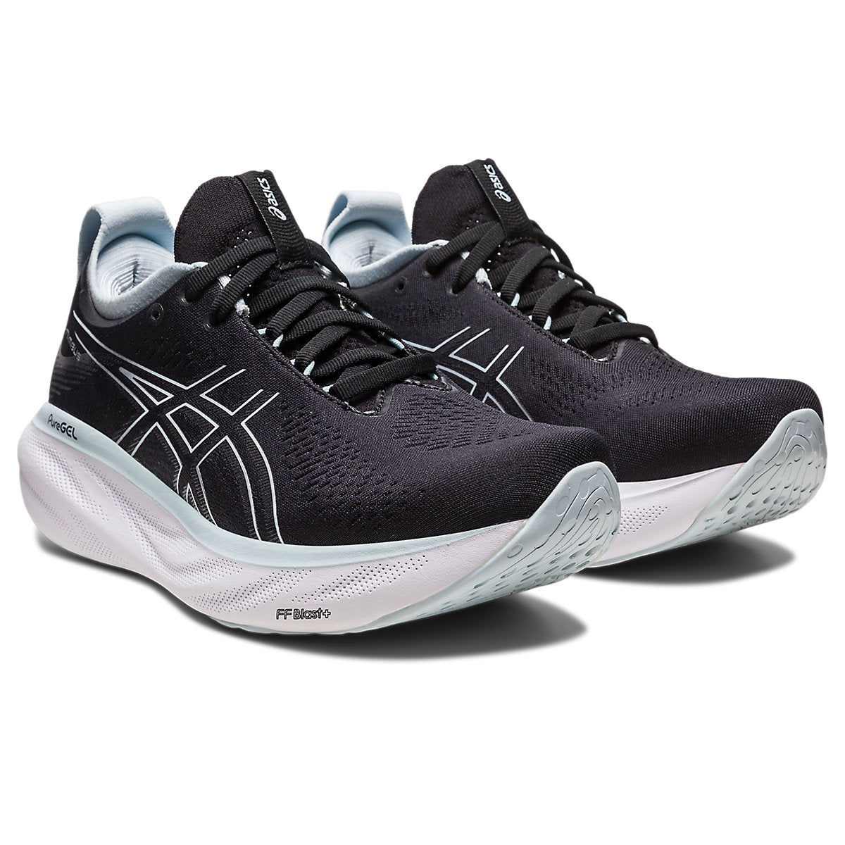 Asics, GEL-NIMBUS® 2, Women's, Black/Reborn Blue