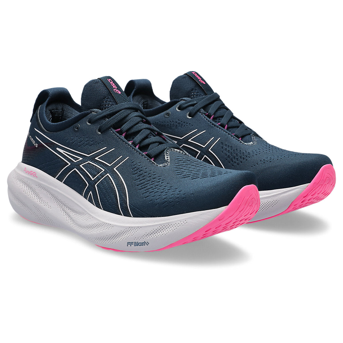 ASICS, GEL-NIMBUS® 25, Women's, FRENCH BLUE/LILAC HINT