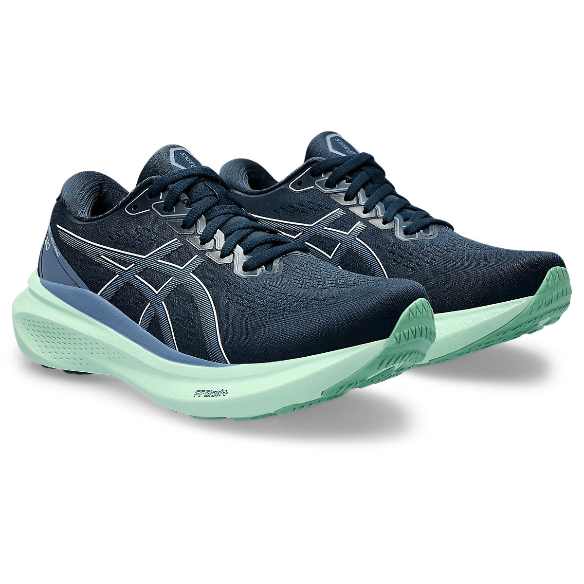 ASICS, GEL-KAYANO 30, Women's, OCEAN HAZE/PURE AQUA