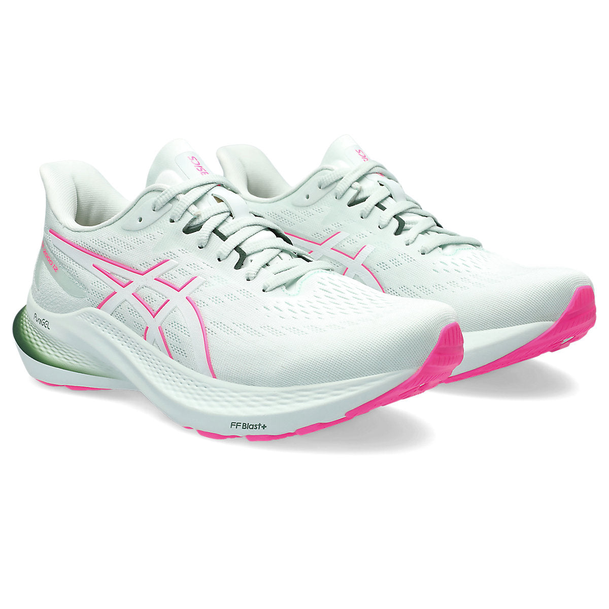 ASICS, GT-2000 12 Wide, Women's, Pure Aqua/White